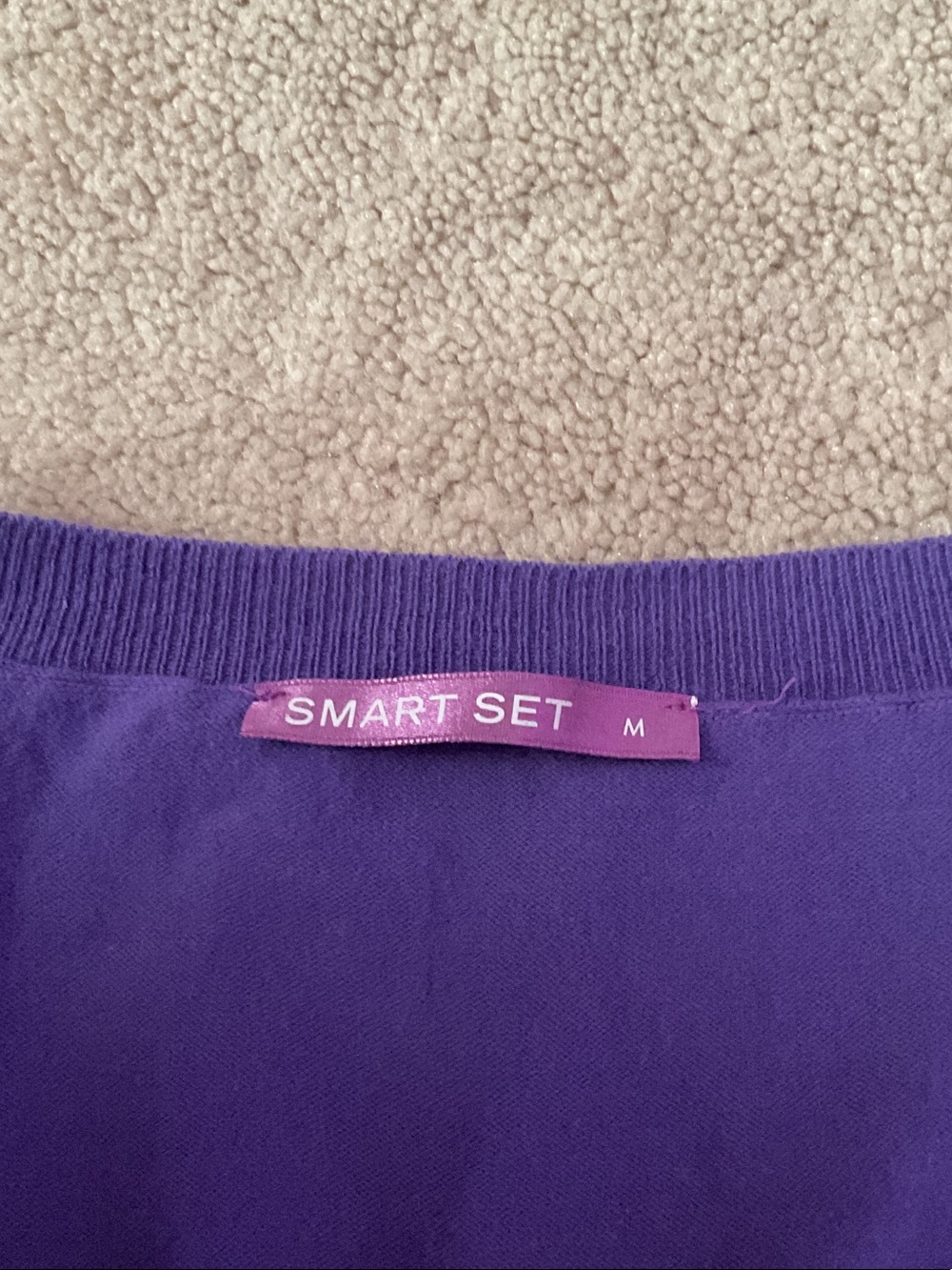 Mid waist cinched sweater vest - Picture 4 of 4